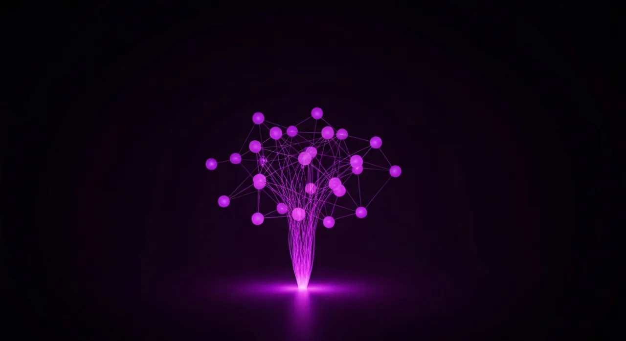 Abstrakcyjny wzór ukazujący głębokie zrozumienie zapytań przez Google Neural Matching i jego wpływ na SEO.