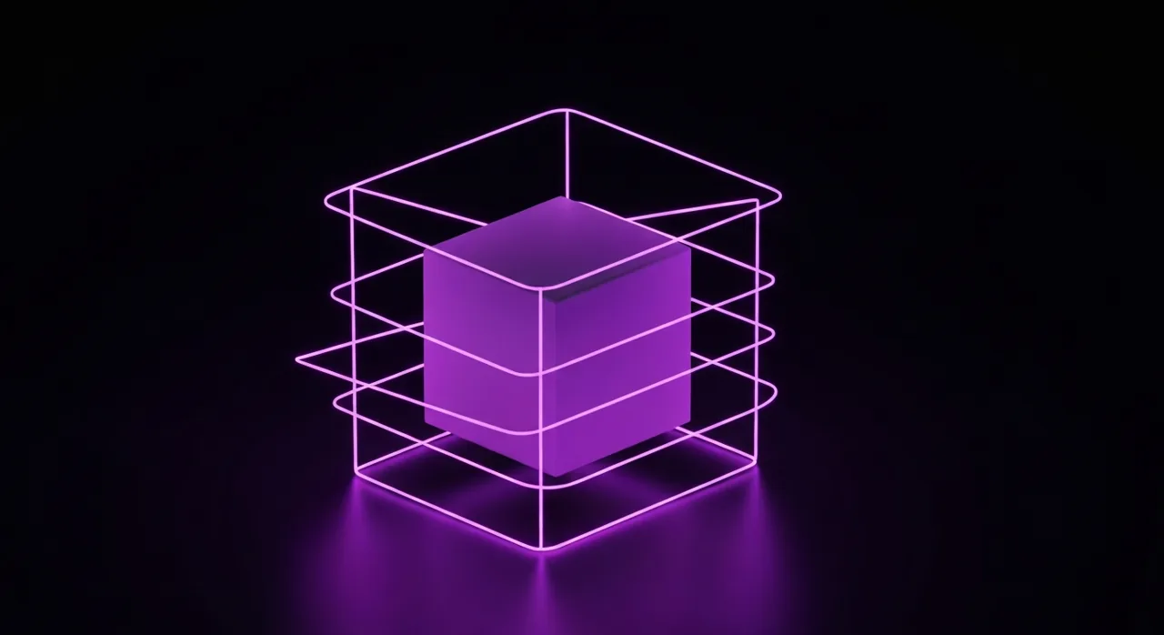 Abstrakcja symbolizująca WooCommerce jako narzędzie do budowy sklepów internetowych.